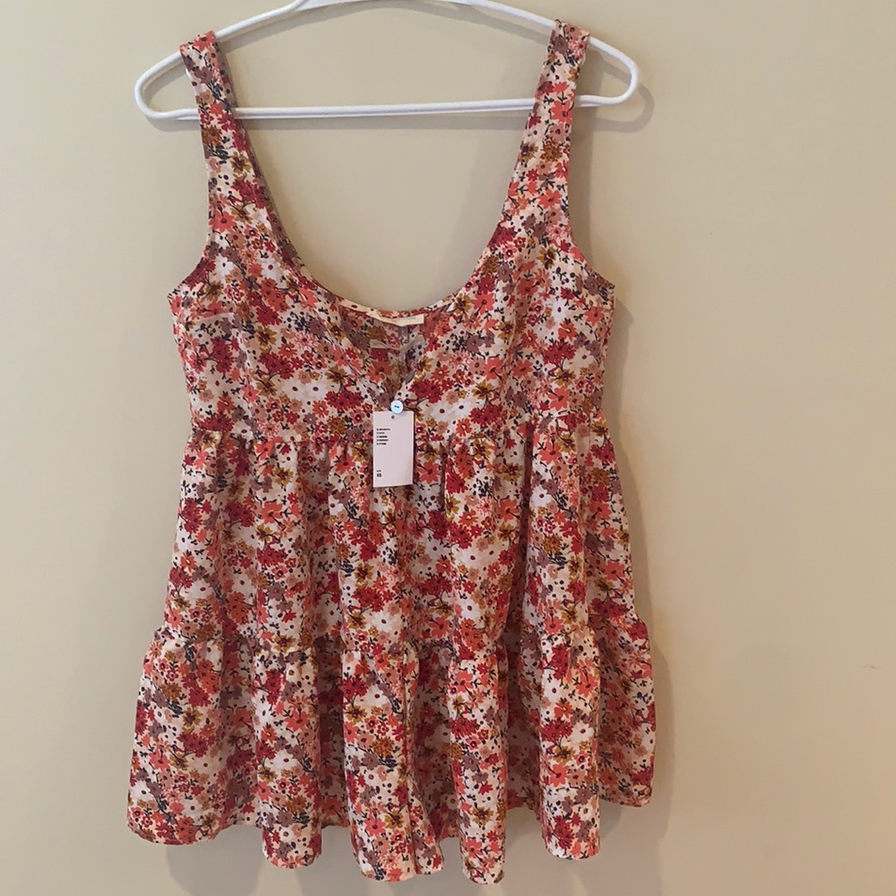 Urban Outfitters floral romper.